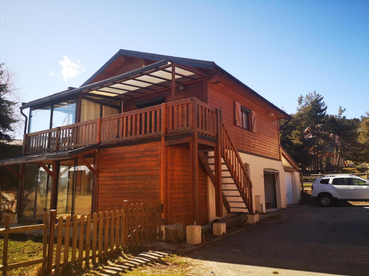 Bolquere Pyrenees 2000 Jolichalet66210-88M2-3Ch-Garage-Jardin-Double Veranda-Wifi-Impasse Au Calmeヴィラ エクステリア 写真
